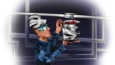 Keeping Lube Pails Clean